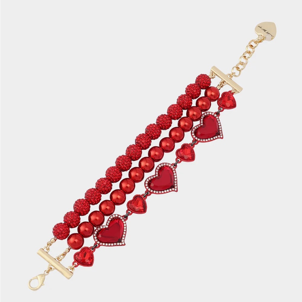 Betsey Johnson Love Spell Bracelet - Picture 2 of 3